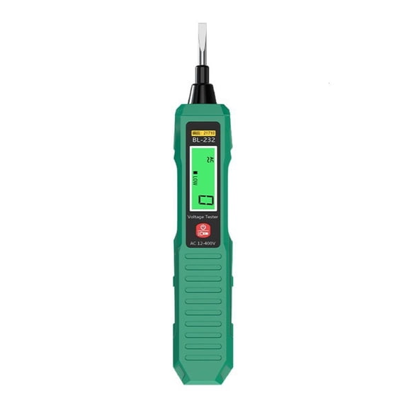 MOMOJIA High Sensitivity Electrical Tester Pen Featuring LED Flashlights & Auto Power Off Easy to Carry for Electric 12 400V
