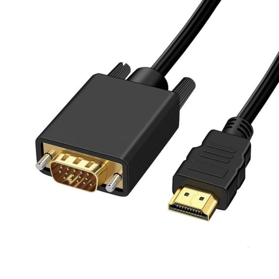 MOMOJIA Highly speed HDTV VGA Adapters Cord With Gold Plated Connectors Supports 1080P Resolution