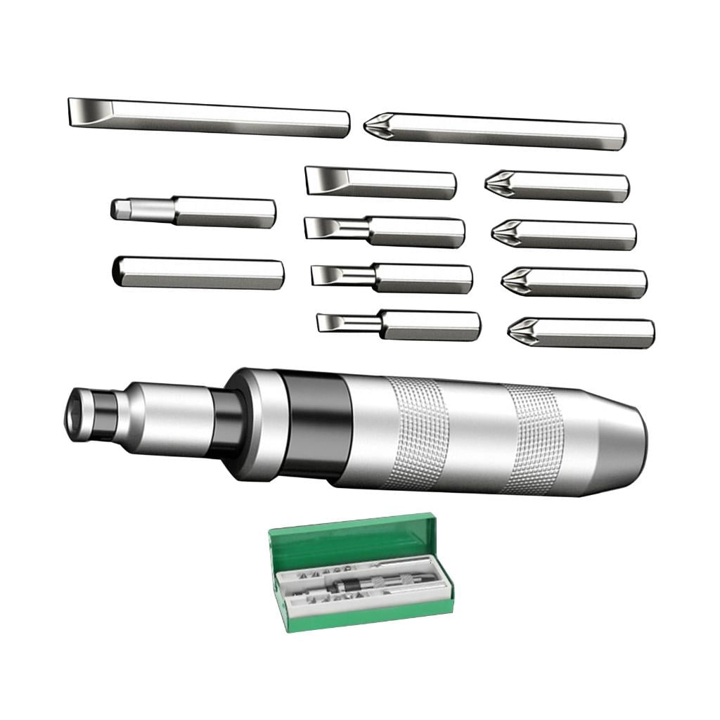 MOMOJIA Impact Screwdriver Bit Set High Strength Alloy Steel Sturdy Design Driver Set For Difficult Tasks And Functional Use