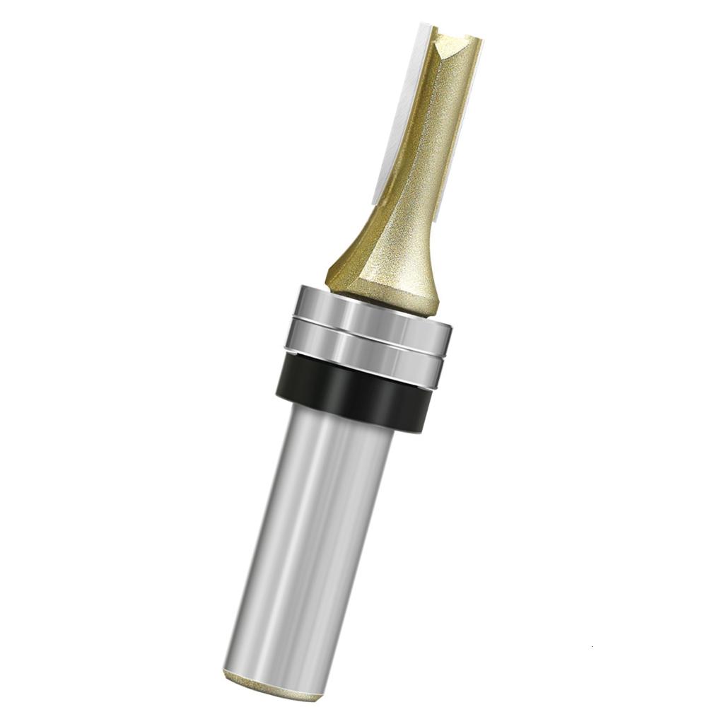 Rabbiting Router Bit MOMOJIA Industrial 12.7mm Double Bearing Rabbeting Router Bit 1/2Inch ...