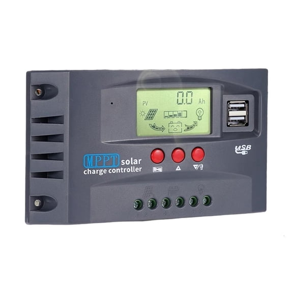 MOMOJIA Intelligent MPPT Controllers 30amp to 100A Solar Systems ABS Housing High Current