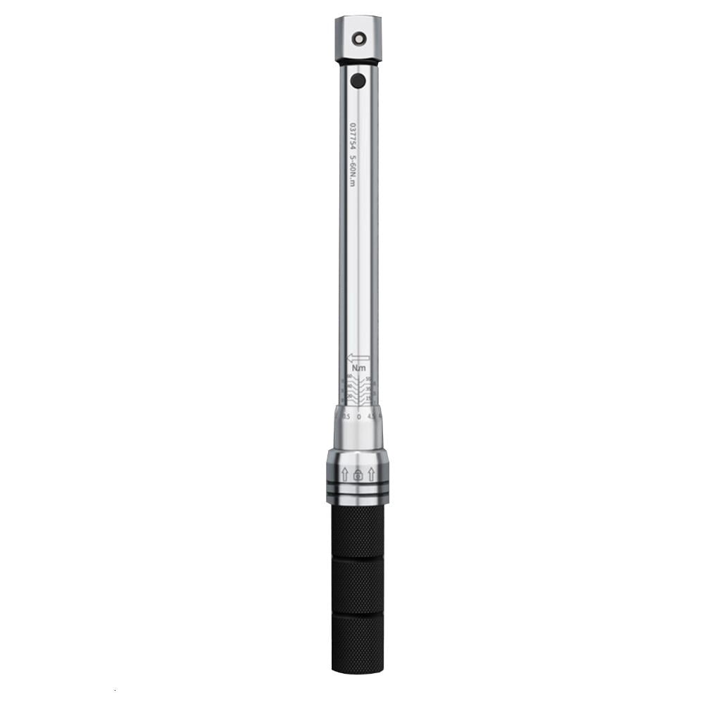 MOMOJIA Interchangeable Head Type Adjustment Torque Wrench with Metal Handle Torque Wrench Spanners for Mechanical Repair