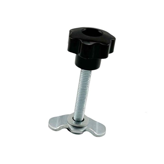 MOMOJIA L Track Studs Threaded Rail Fitting Plastic Handle Knob Clamping Nuts Screw Grip