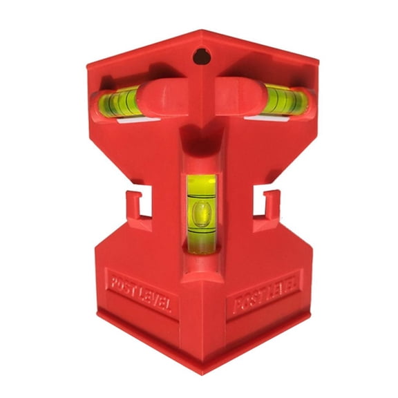 MOMOJIA Level Tool with Elastic Loop Check Bubble Level for Posts Pipe Leveling