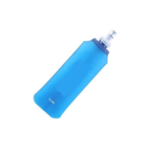 MOMOJIA Light Weight Soft Flask Folding Water Bottle Reusable Handheld Soft Water Bottle for Outdoor Running Cycling Climbing