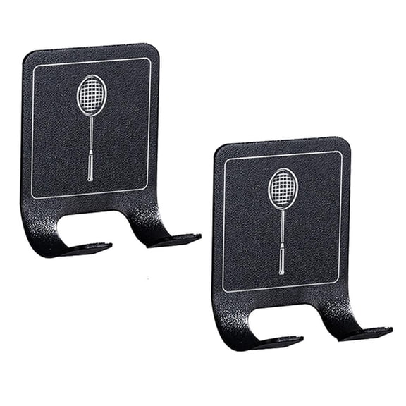 MOMOJIA Light weight Rackets Organizer Wall Hook Simple Installation For Courts Gear