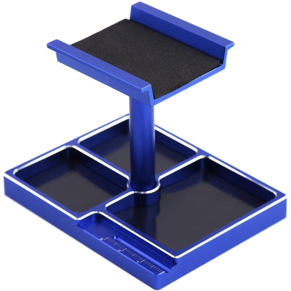 MOMOJIA Lightweight Aluminum Remote Car Model Work Stand Repair Station Assembly Platform