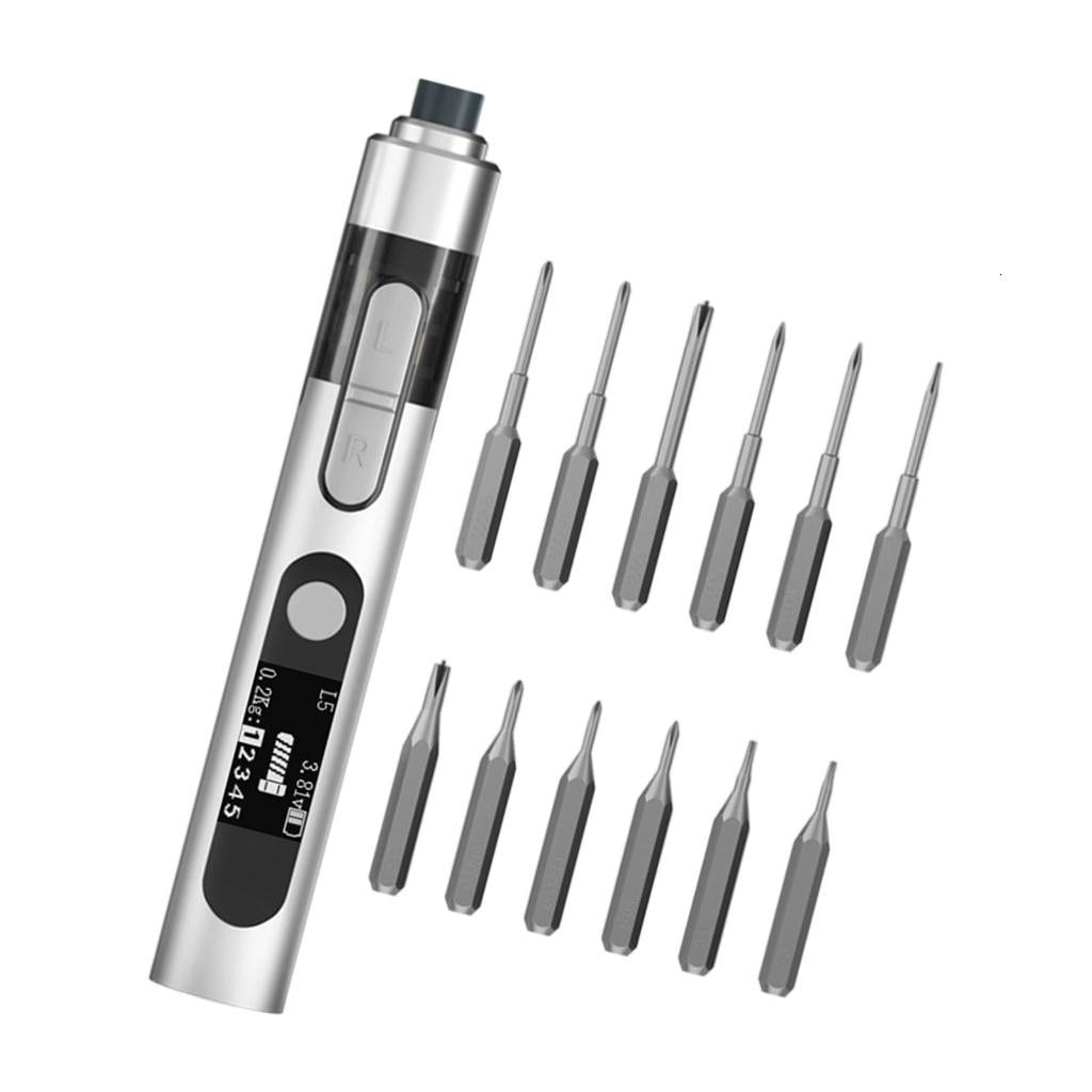 MOMOJIA Long Battery Life Rechargeable Screwdriver Kit for DIY Projects Professional Use Electric