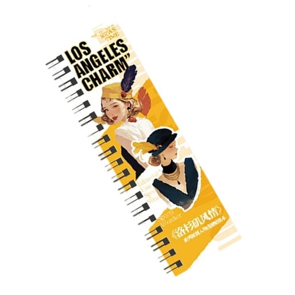 MOMOJIA Los Angeles Girl Decorative Sticker Book for Journal Planner Phone Gift Wrapping