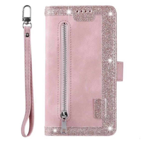 MOMOJIA Luxury Textured Flip Cover with 360 Defense 9 Card Holders Viewing Stand Feature Suitable for Smartphone S25