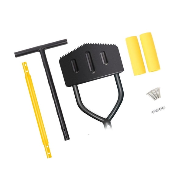 MOMOJIA Manual Half Moon Edger Tool Hand Lawn Edging Tool Lawn Edger for Grass, Sidewalk