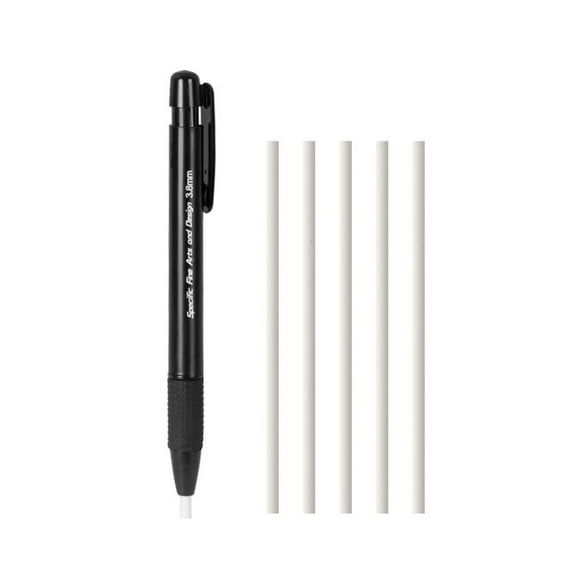 MOMOJIA Mechanical Eraser For Artists Students Includes 5 Refills 3.8mm Fine Point