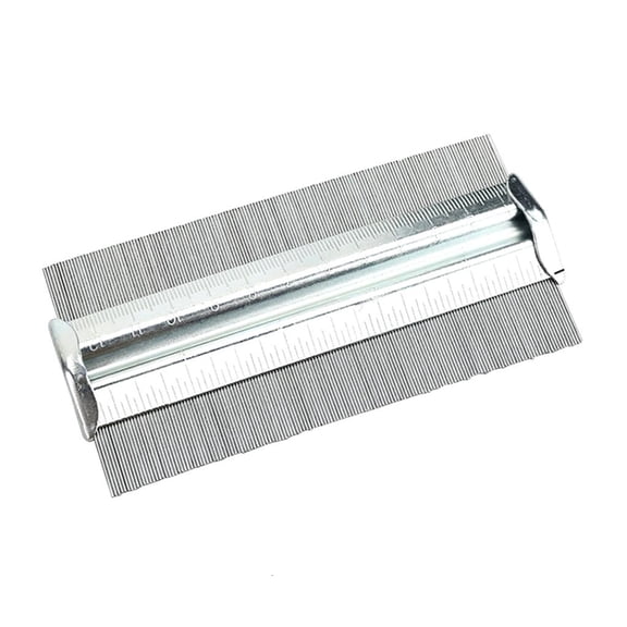 MOMOJIA Metal Contour- Gauge Profile Measuring Carpet Laying Cutting Tiles Carpentry