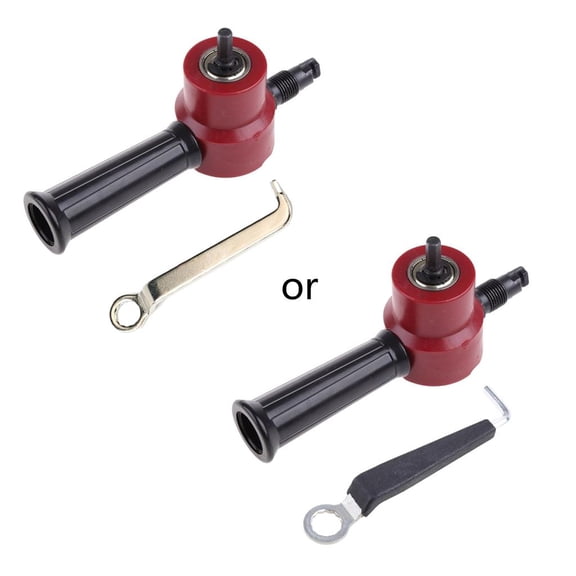 MOMOJIA 160A Double-Headed Sheet Metal Cutter Nibbler Drill Attachment Electric Wood Saw