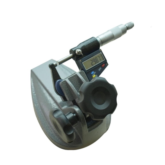 MOMOJIA Micrometer Stand Cast Micrometer Base Holder Stand for Clamping Micrometer