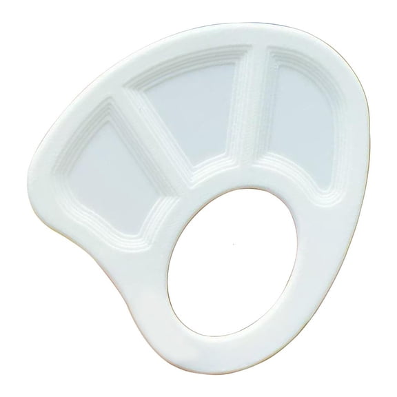 MOMOJIA Miniature Finger Painting Palette Tray For Creative Projects Models, and Crafts