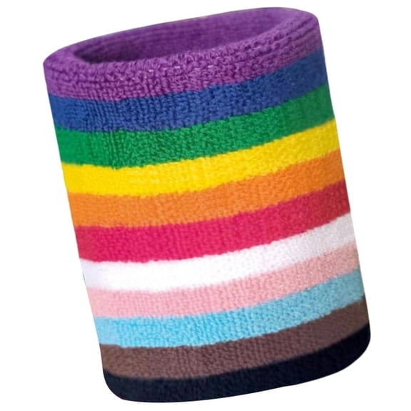 MOMOJIA Moisture Control Exercise Wristbands Stylish Color Gym Running Equipment