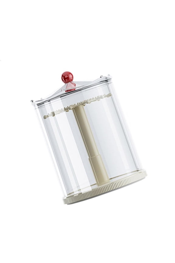 Multi Layer Storage Rack With 360 Rotation For Collectibles Clear Dustproof Cover Easy To Assemble Design
