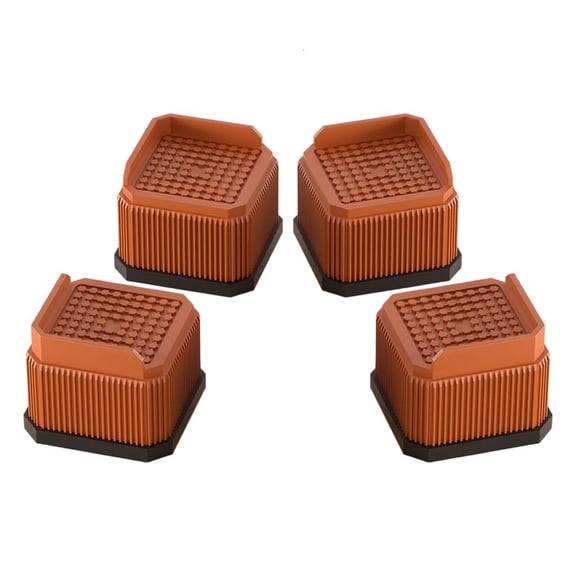 MOMOJIA Multi Purpose Furniture Risers Height Enhancing Pads Leg Pads for Sofas Table