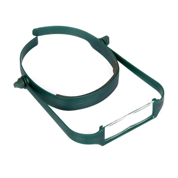 MOMOJIA Professional Headband Magnifier Headwear Magnifying Glass Hands Frees Magnifier 13cm Diameter Lightweight for Repair