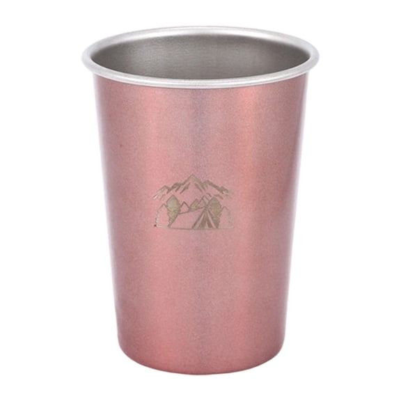 MOMOJIA Multicolor Stainless Steel Camping Mugs Durability Outdoor Drinkware for Travel