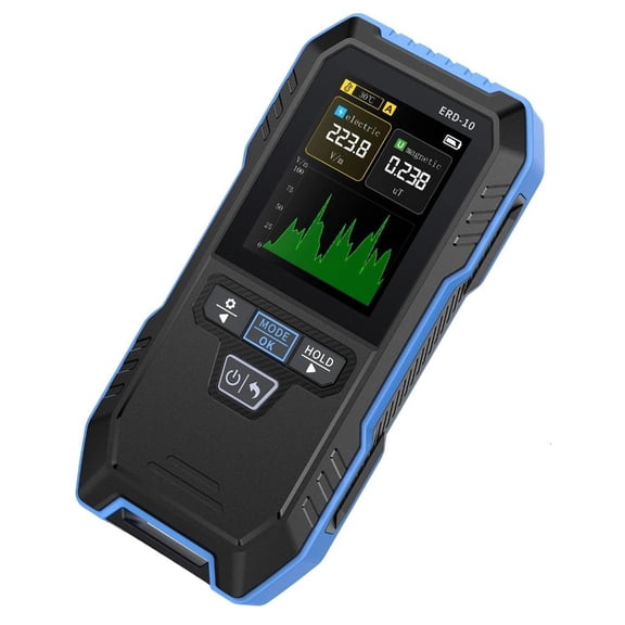 MOMOJIA Multifunction Electromagnetism Reader For Detecting Electric Magnetic Fields And Radio Frequencies