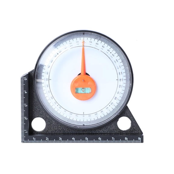MOMOJIA Multifunctional Slope Protractor Inclinometer Magnetic Slope Level Meter for Construction Carpenter Craftsman Compact