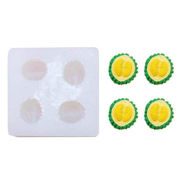 MOMOJIA Multifuntional Silicone Fruit Mold for Chocolate Fondant Candy Craft Baking Tool
