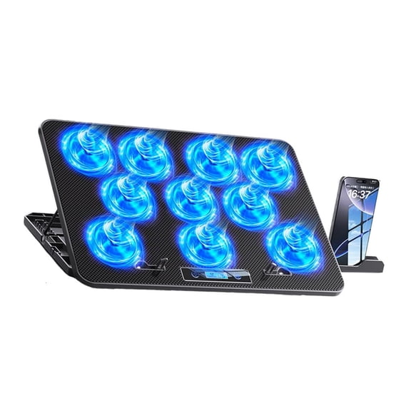MOMOJIA Multiple Speed RGBs Laptop Coolers With Noise Reductions Technology Universal For 14-17.3inch Gaming Notebook Accessories