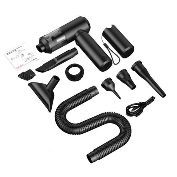 MOMOJIA Multipurpose Air Blower And Vacuum With Removable Battery 6000mAh For Keyboards Sofa Cleaning