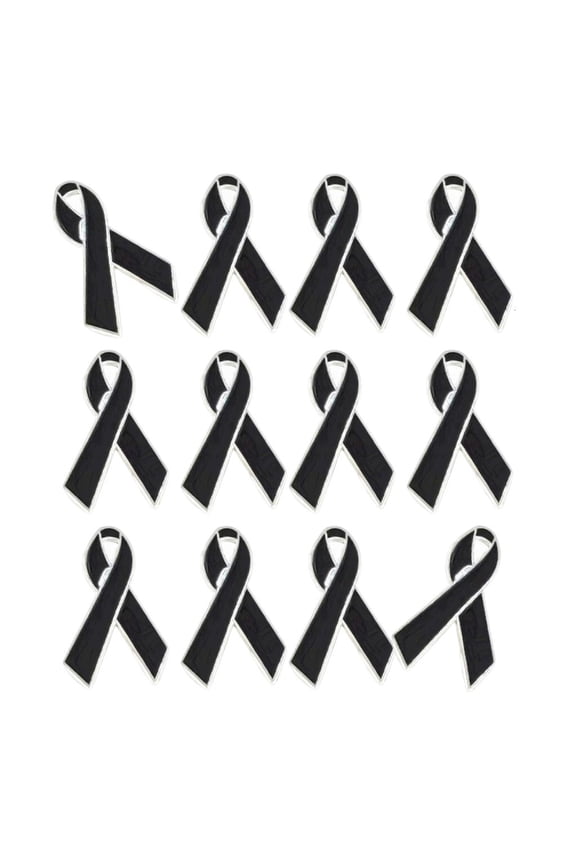 Multipurpose Black Ribbon Brooch For Craft Personalize Outfits Bags Decoration