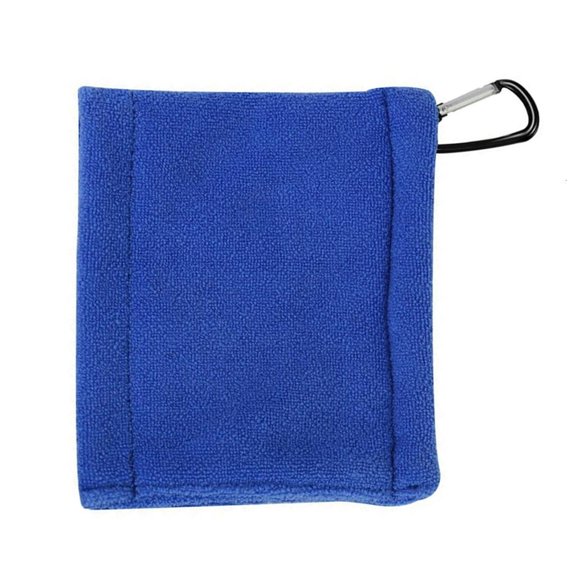 MOMOJIA Multipurpose Microfiber Sports Towel 14cm Golf Ball Cleaning Tool with Frictions Surfaces Quick Drying Towel for Daily