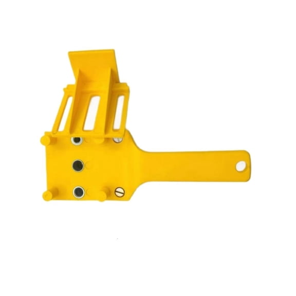 MOMOJIA Multipurpose Woodworking Straight Hole Punch Tool Lightweight Plastic Design Accurate Drilling