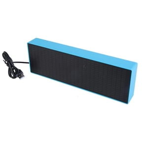 MOMOJIA Music Spectrum Display USB Power Voice Sensors Analyzers with Clock for Musician