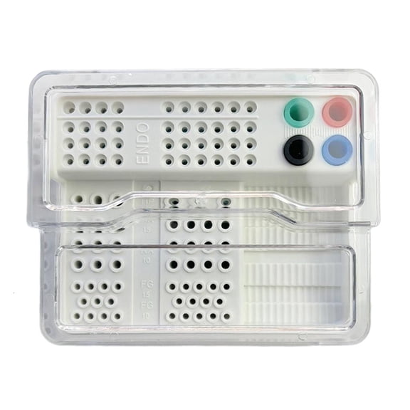 MOMOJIA OrganizedDenta1Tool Case Transparent Cover Sterilizable Engineering Plastic