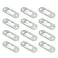 MOMOJIA Pack of 12 Flush Mount Brackets Heavy Duty Buckle for Mirror