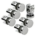 thumbnail image 1 of MOMOJIA Pack of 6 Single Side Glass Clamps Glass Shelf Brackets for 5-10mm Thick Panel, 1 of 8
