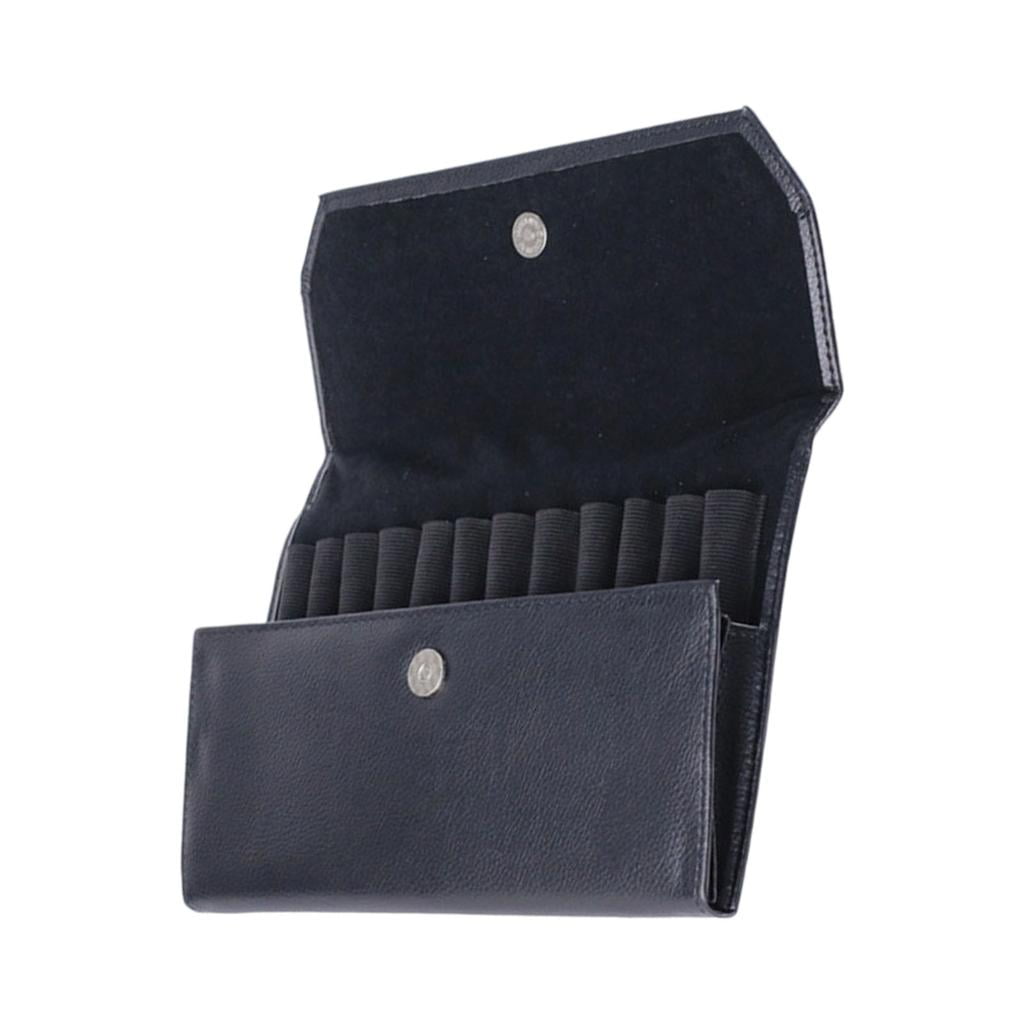 MOMOJIA Pen Bag 12 Compartments Soft Lining Magnetic Closure Design for Fountain Pen