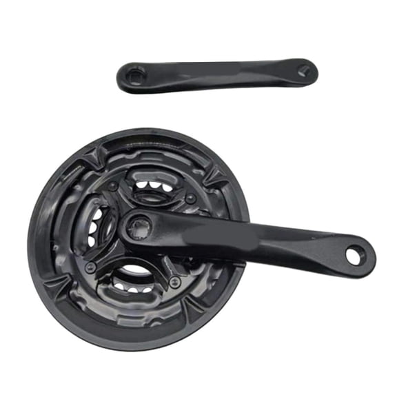 MOMOJIA Permanent Mountain Cycle Crankset 24/34/42T Triplicate Chainring 170mm 8 Speed Consistent