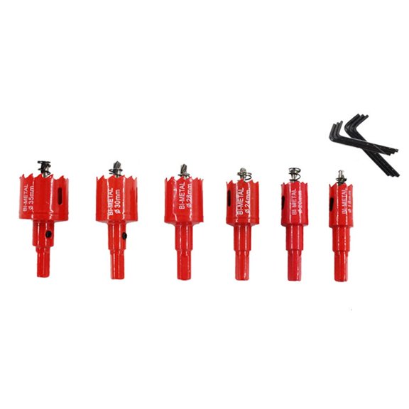 MOMOJIA Professional Design Tailor-made M42 Bimetal Hole Opener Pieces of 6 Save for Time and Energy Ant1-c0rr0s10nSet Tools