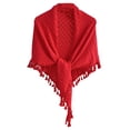 thumbnail image 1 of MOMOJIA Plain Color Shawl Wrap for Women Knitting Shoulder Wrap Decorative Wrap Shawl, 1 of 15
