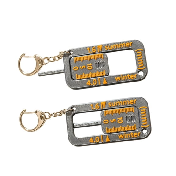 MOMOJIA Plastic Car Tyre Tire Treads Depth Gauges Meter Ruler Calipers Measuring Tool Tire Treads Depth Gauges