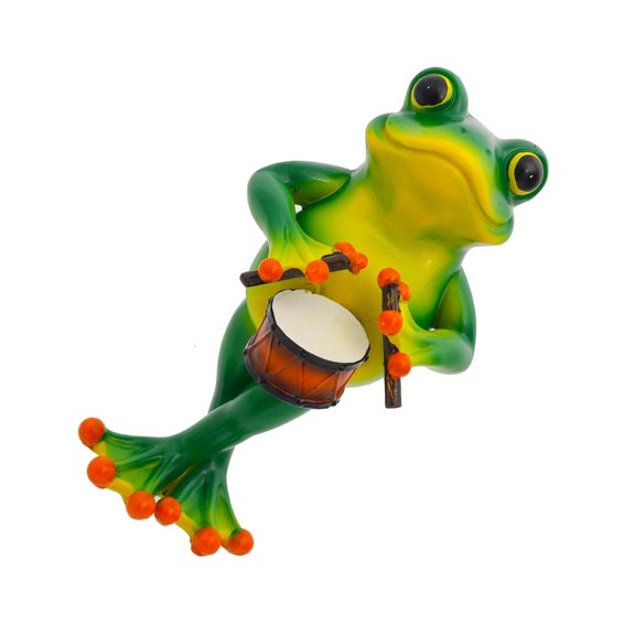 MOMOJIA Playful Frogs Statues ResinsAn1ma1Sculptures Weather Resistant Lawn Yard Art Ornaments Easy to Arrange