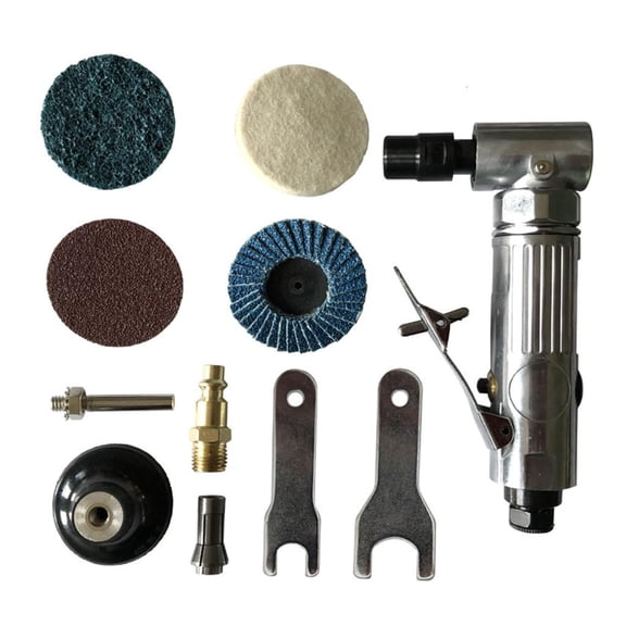 MOMOJIA Pneumatic Stick Grinder with Grinding Wheels, for Mold and Hardware Work