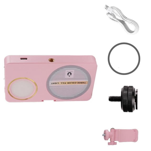 MOMOJIA Pocket Size Magnetic Fill Light Photography Live Broadcast LED Selfie Rings Lamp Multifunctional Phone Accessory