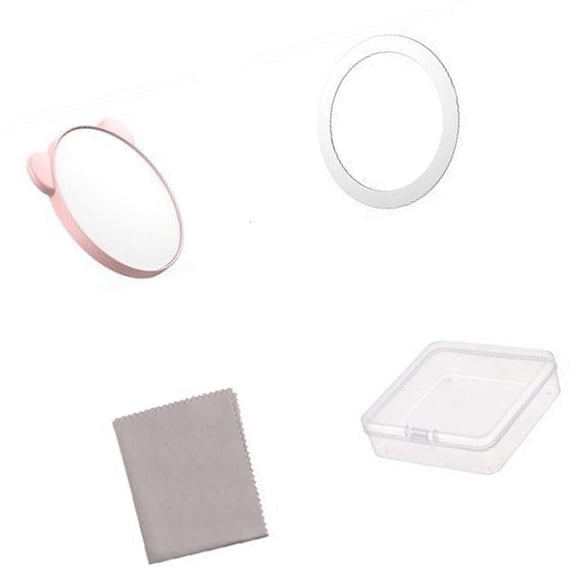 MOMOJIA Pocket Size Smartphone Mirror For Live Streaming & Makeup Magnetic Attachment System Fit Most Phone Models