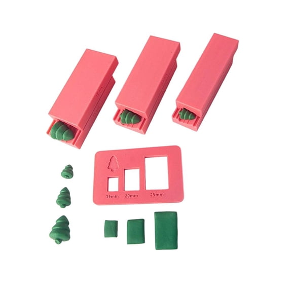 MOMOJIA Polymer Clay Bead Maker Tool for Handmade Earrings Necklace Christmas Decoration