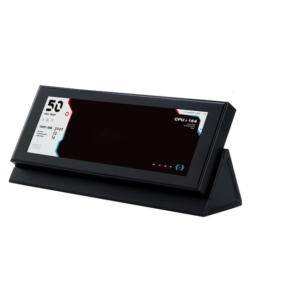 MOMOJIA Portable 4.6inch Extended Monitor Secondary Screen Monitor Display Screen USB Full View Computer External Accessories