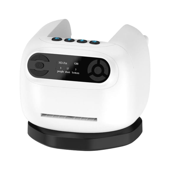 MOMOJIA Portable Automatic Poker Card Dispenser Machine 360 Dgrees Rotation Quiet Motor High Capacity Battery Durability