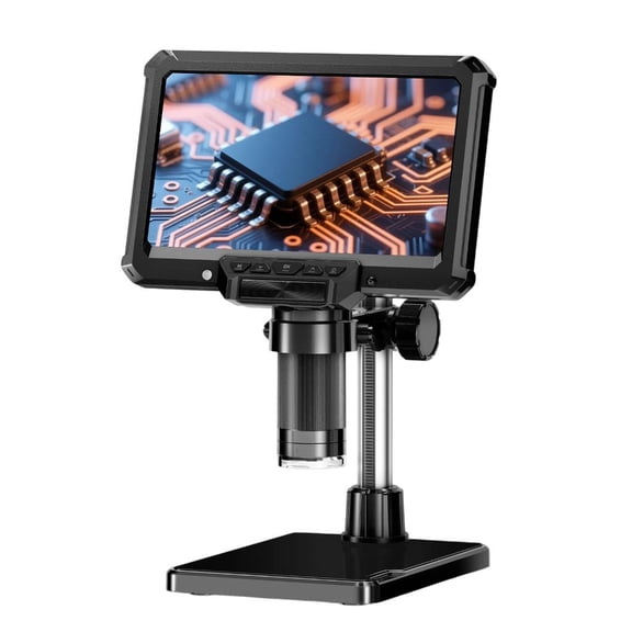 MOMOJIA Portable Digital Microscope With Metal Construction 10X to 1000X Magnification